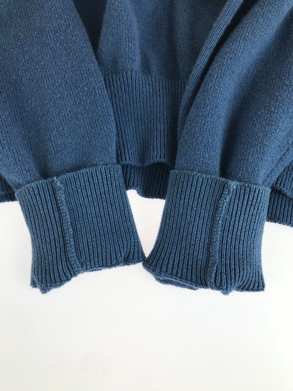 Crepuscule クレプスキュール　タートルネック　ニット　ブルー トップス Crepuscule クレプスキュール タートルネック ニット ブルー