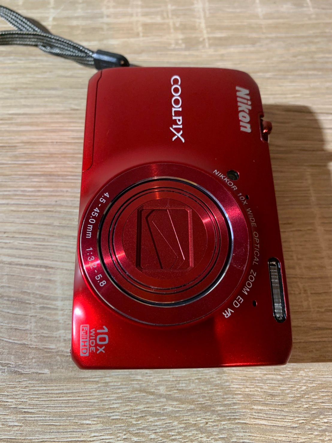 7436 Nikon COOLPIX S6300 レッド 動作確認済み バッテリー付属 - メルカリ