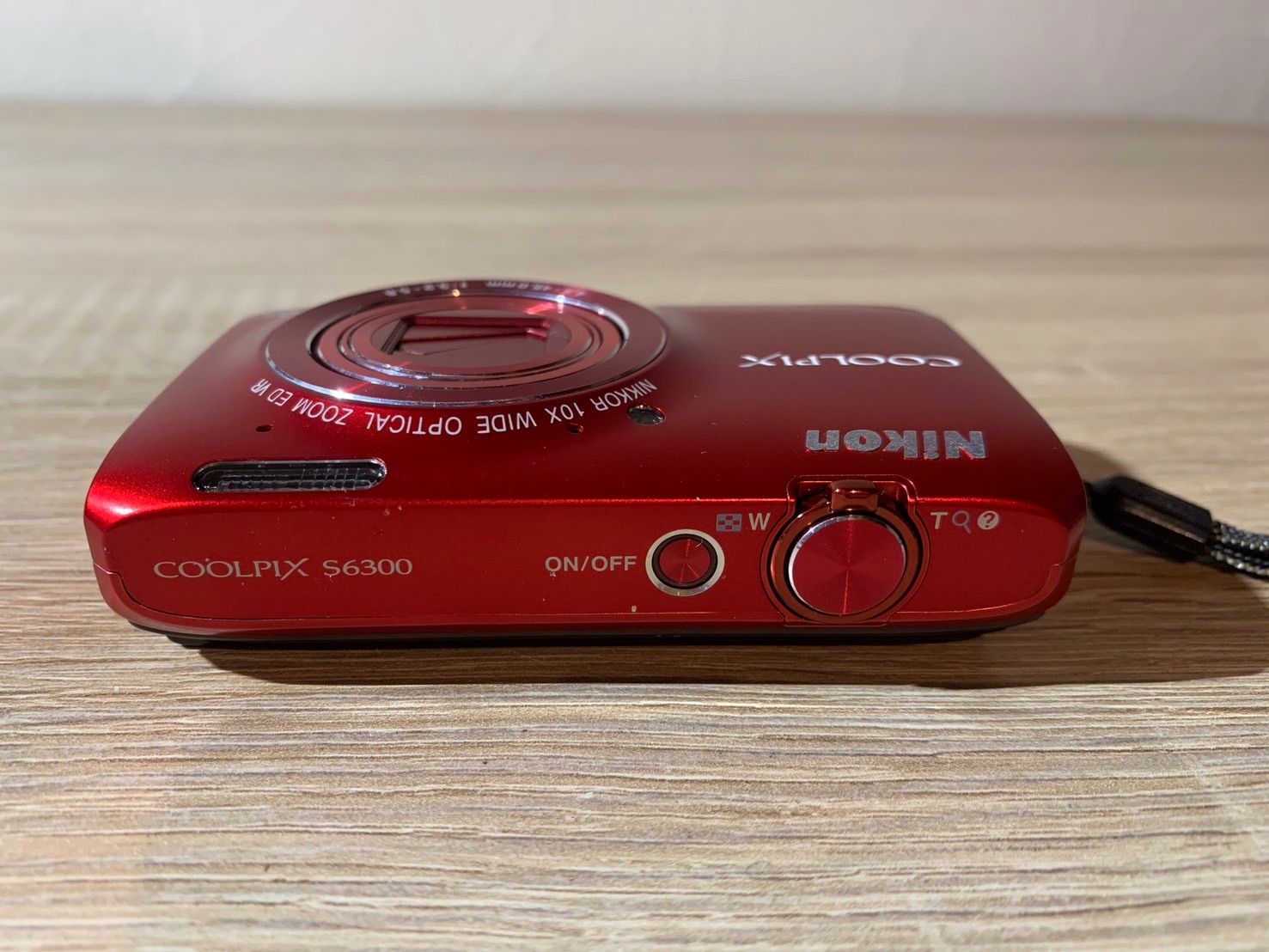 7436 Nikon COOLPIX S6300 レッド 動作確認済み バッテリー付属 - メルカリ