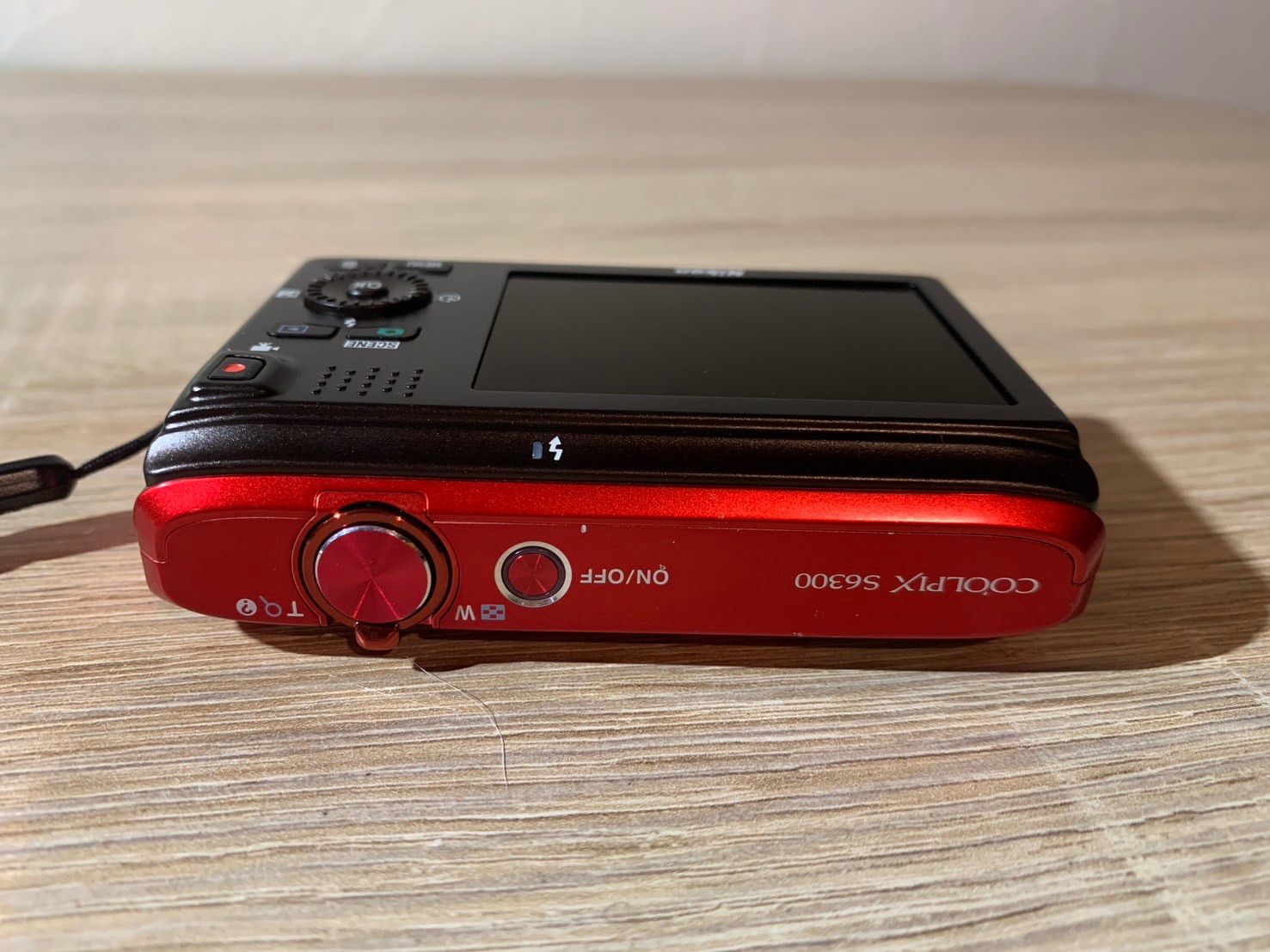 7436 Nikon COOLPIX S6300 レッド 動作確認済み バッテリー付属 - メルカリ