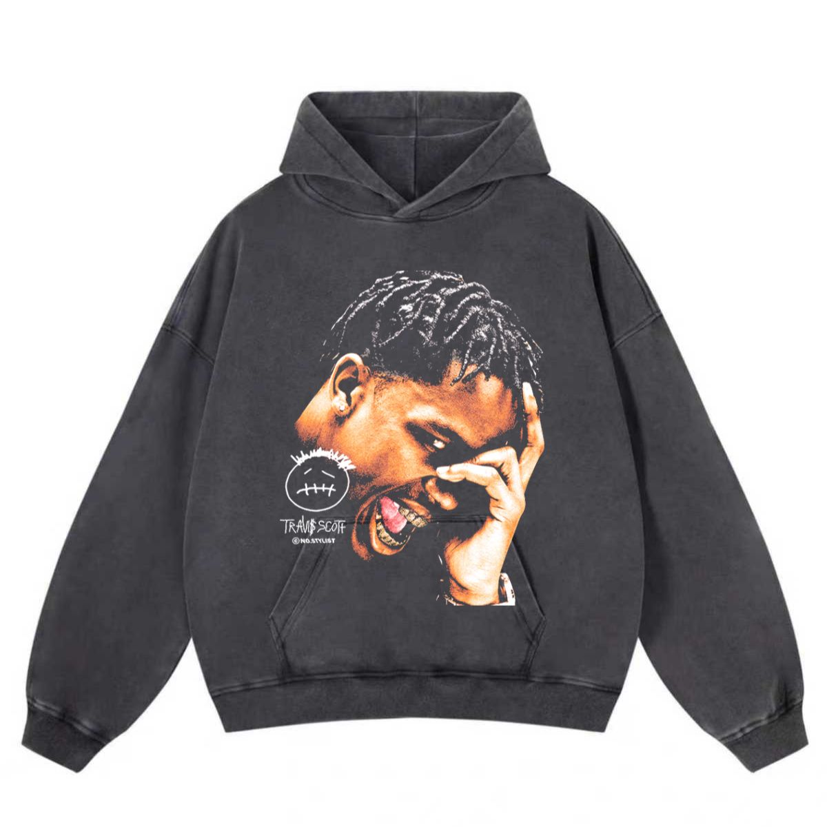 travis scott トラヴィススコット　パーカー　Lサイズ新品 Travis Scott パーカー Lサイズ - メルカリ