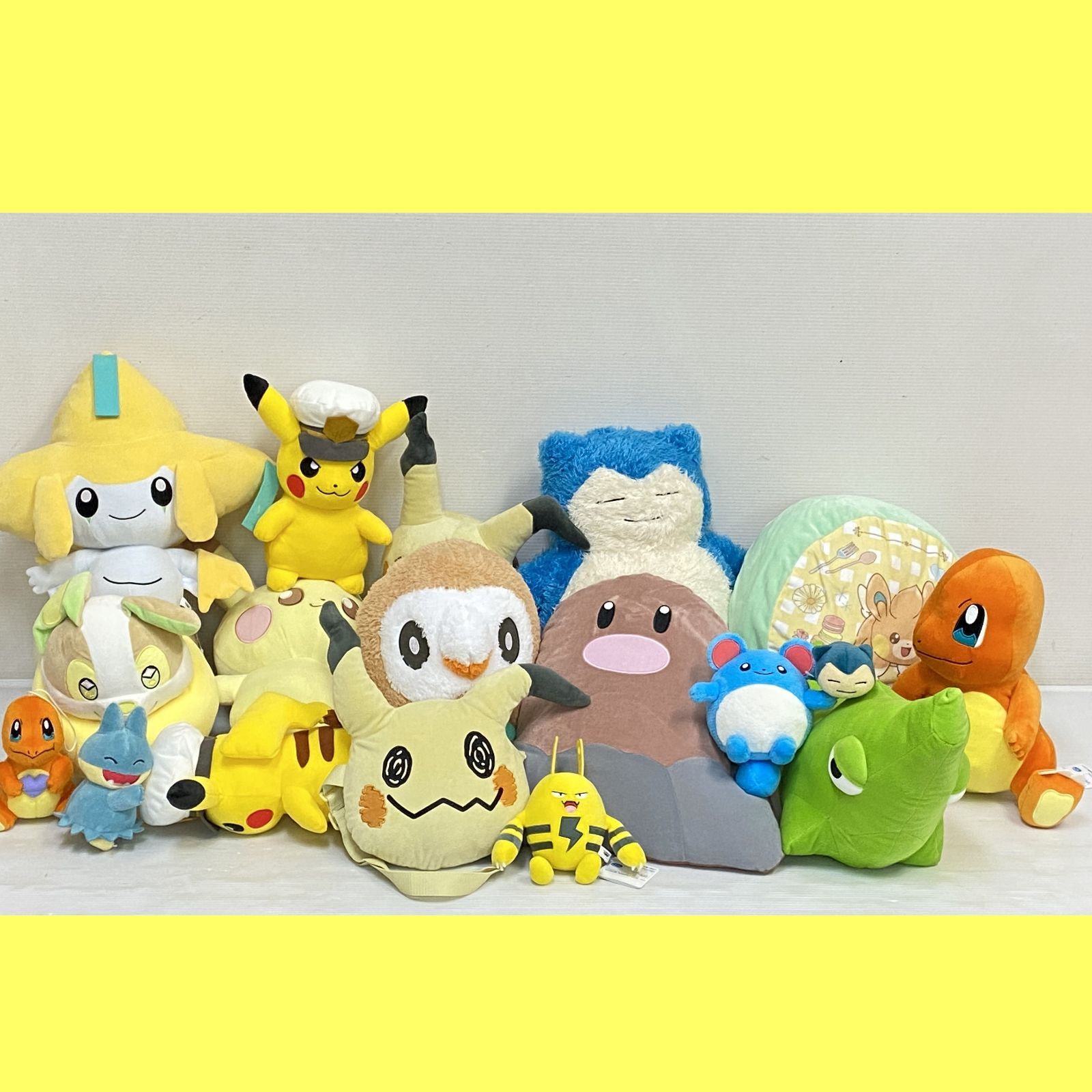 △ポケットモンスター ぬいぐるみ まとめ ヒトカゲ モクロー