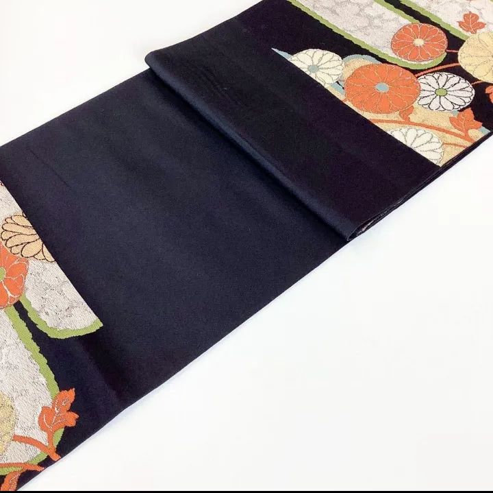 正絹　全通袋帯【霞文様】 正絹 全通袋帯【霞文様】 人気