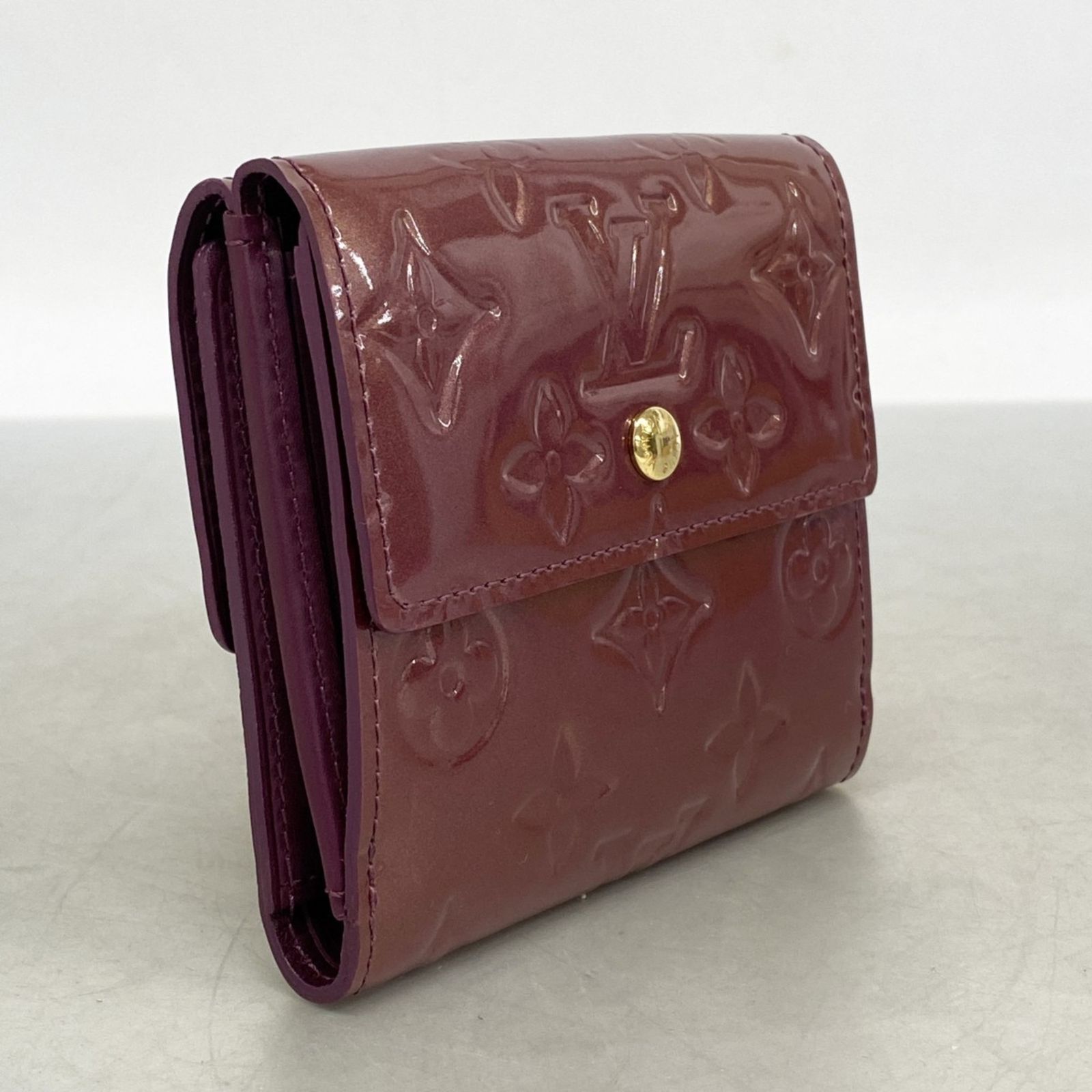 ルイ・ヴィトン(Louis Vuitton) ルイ・ヴィトン 三つ折り財布 ヴェルニ