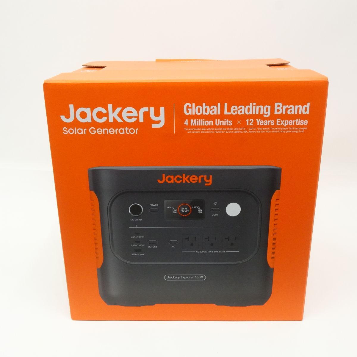 未開封Jackery ジャクリ ポータブル電源 1800 JE-1800A 50⁄60Hz