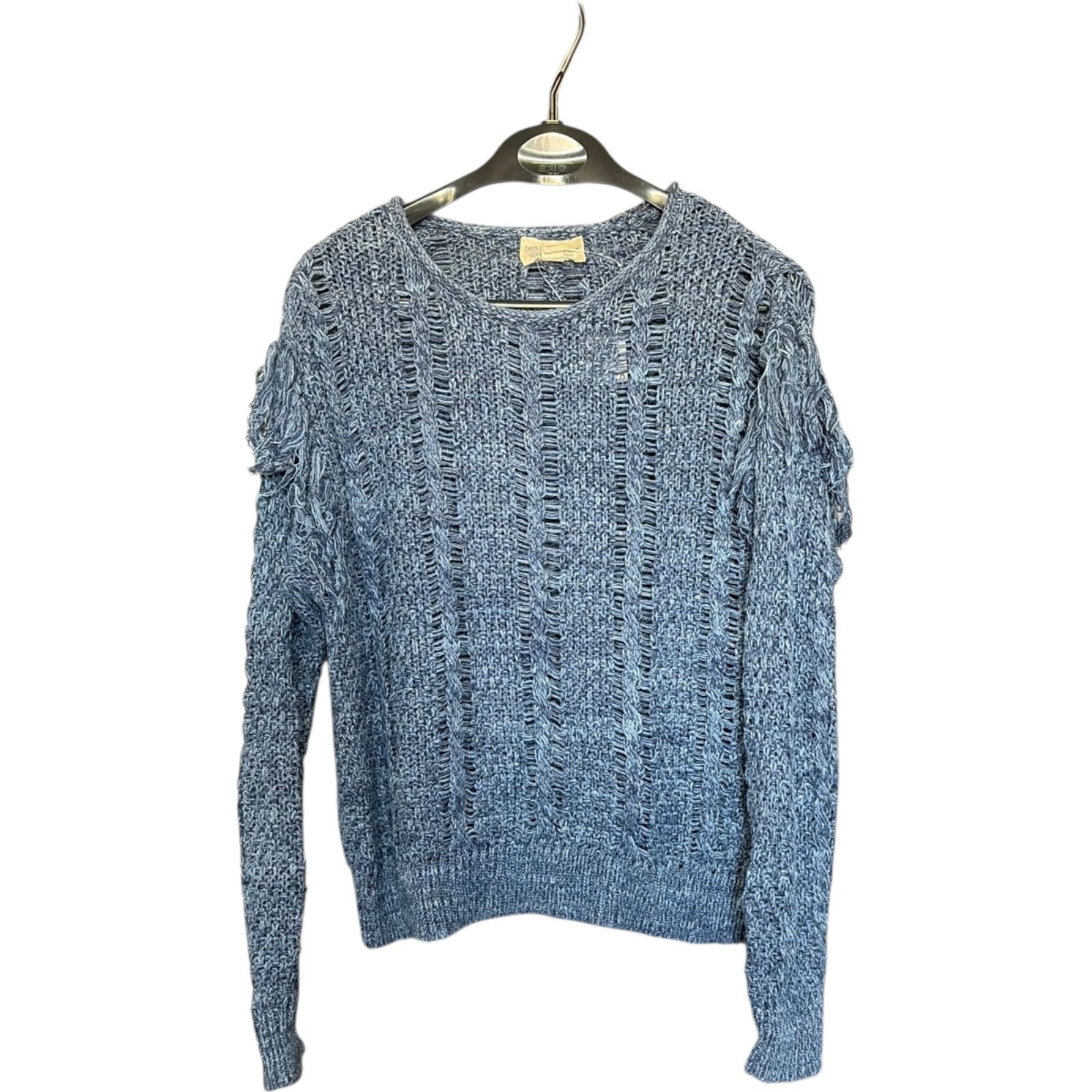 ZK8 ラルフローレン Ralph Lauren ケーブル編みセーター sサイズ 水色