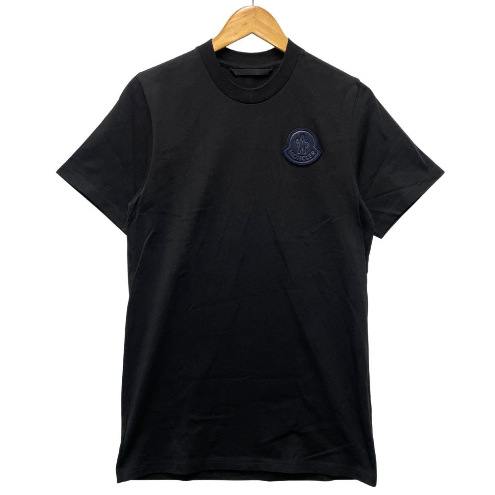 MONCLER モンクレール T-SHIRT SS ロゴワッペン 半袖Tシャツ ブラック