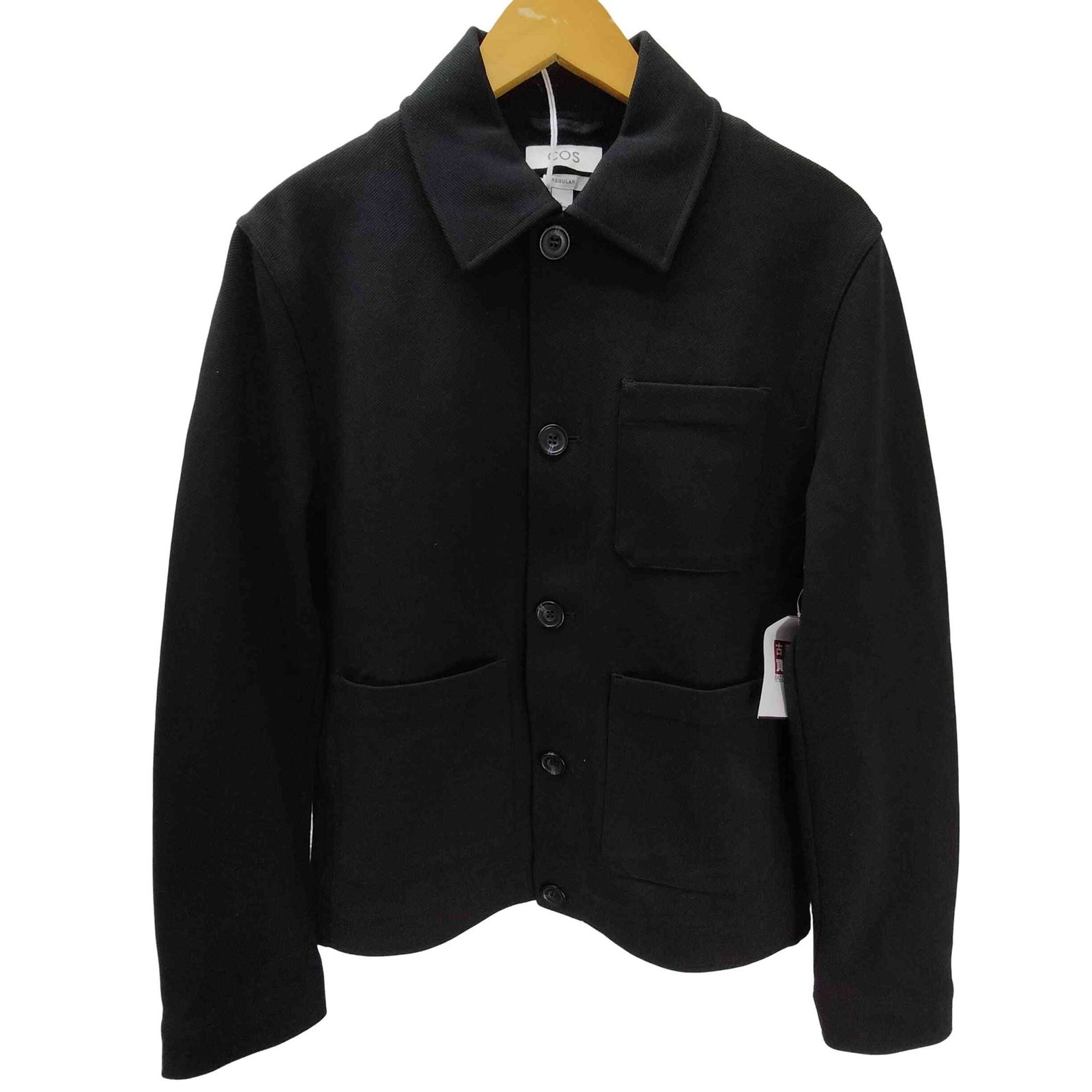コス COS JERSEY-TWILL SHIRT JACKET ジャージー ツイル シャツ