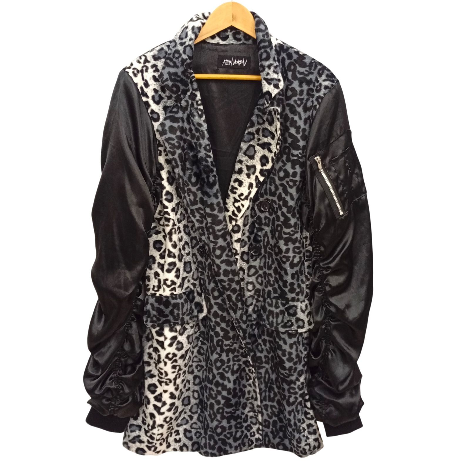 ALTER VENOMV オルターヴェノム レオパード柄 メンズ コート