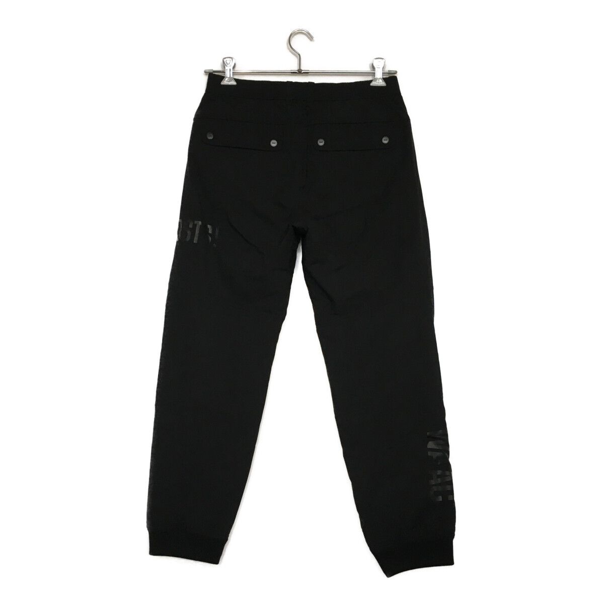 中古 メンズ ワック WAAC ジョガーパンツ 1(S) 黒 ブラック 中綿