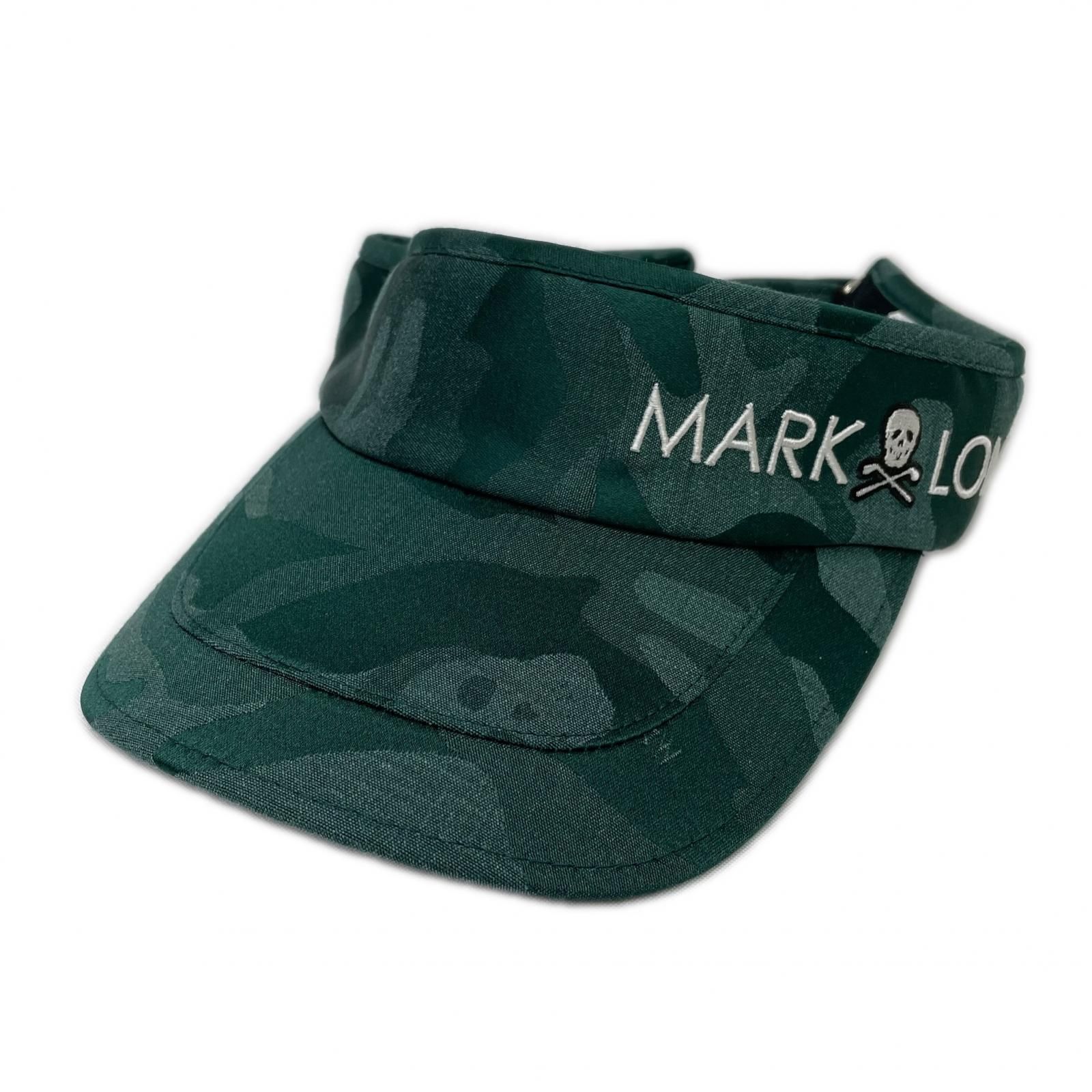 MARK&LONA マークアンドロナ 2023年 サンバイザー カモフラ柄 ブラック系 FREE [240101577261] ゴルフウェア サンバイザー MARK&amp;LONA マークアンドロナ 美品マークアンドロナ ベージュ×黒 MCF-2A