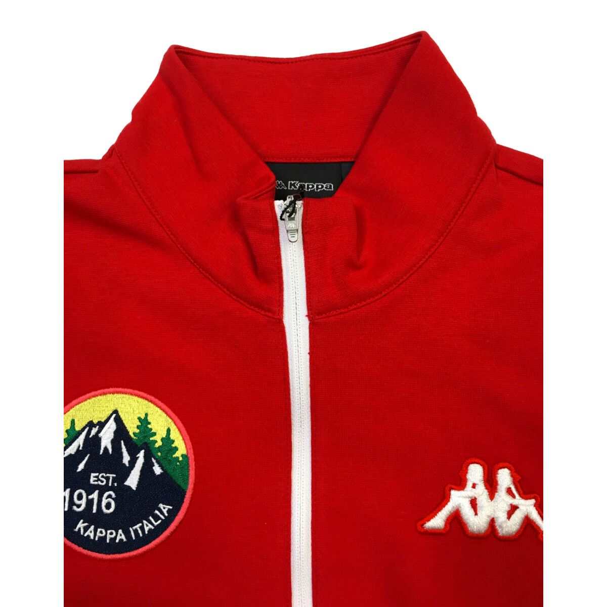 Kappa GOLF KAPPA カッパゴルフ 裏メッシュ ジップ ジャケット レッド 