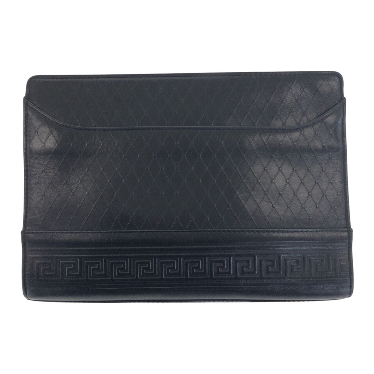 美品 VERSACE ヴェルサーチ サンバースト ブラック 黒 ゴールド金具