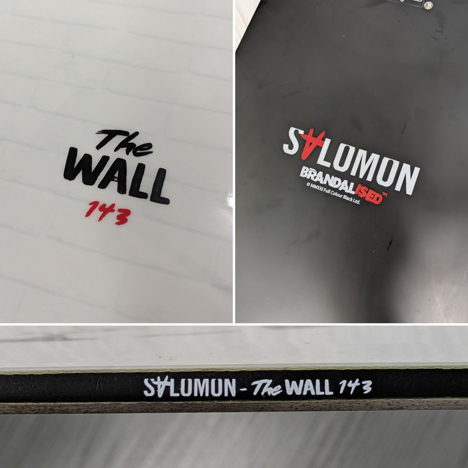 良品 希少 バンクシー SALOMON スノーボード THEwall 143cm 良品 希少 バンクシー SALOMON スノーボード THE wall 143cm サロモン