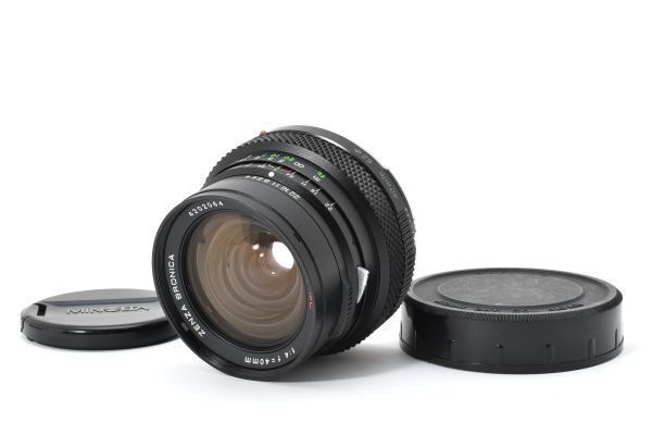 ゼンザブロニカ ZENZA BRONICA ZENZANON MC 40mm f/4 ETR用 【動作確認