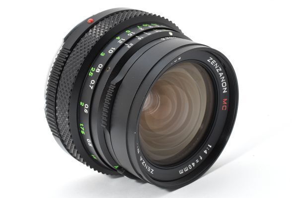 ゼンザブロニカ ZENZA BRONICA ZENZANON MC 40mm f/4 ETR用 【動作確認