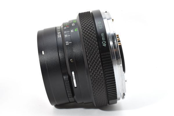 ゼンザブロニカ ZENZA BRONICA ZENZANON MC 40mm f/4 ETR用 【動作確認