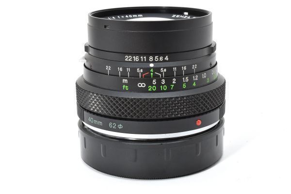 ゼンザブロニカ ZENZA BRONICA ZENZANON MC 40mm f/4 ETR用 【動作確認