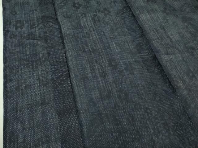 平和屋本店＊極上 夏物 重要無形文化財 本場宮古上布 苧麻 松竹梅 逸品