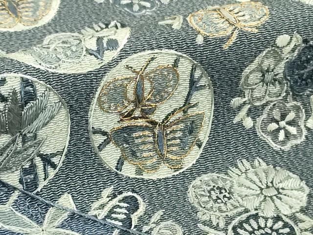 奥*美様 【逸品】スワトウ刺繍 汕頭刺繍　総刺繍 訪問着 花唐草文様 金糸 さが 奥*美様 【逸品】スワトウ刺繍 汕頭刺繍 総刺繍 訪問着 花唐草文様