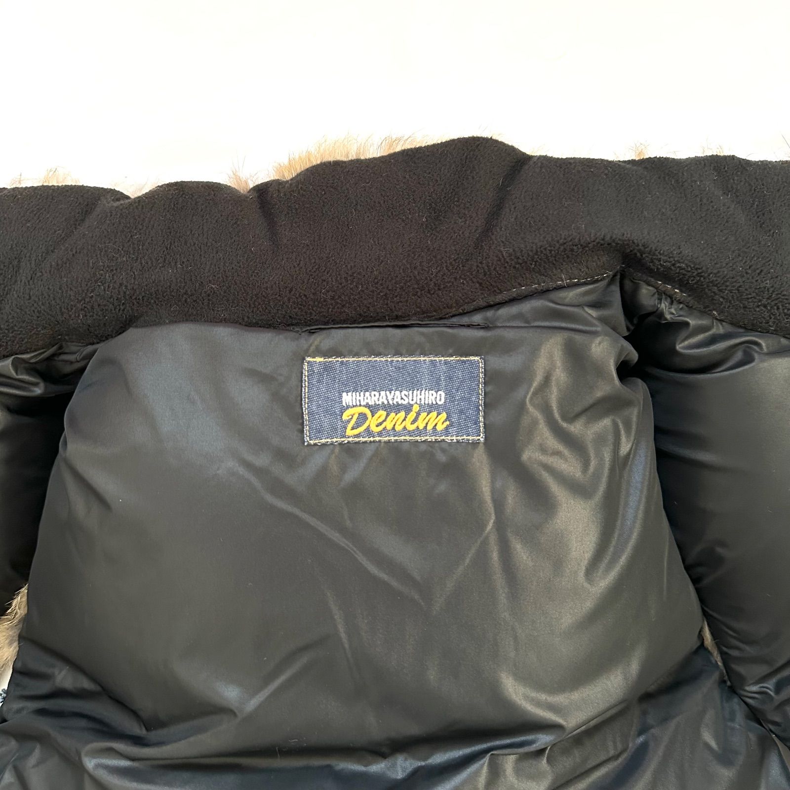 MIHARAYASUHIRO ミハラヤスヒロ ダウンベスト ラビットファー MIHARA YASUHIRO Down Vest ミハラヤスヒロ ラビットファー ダウン