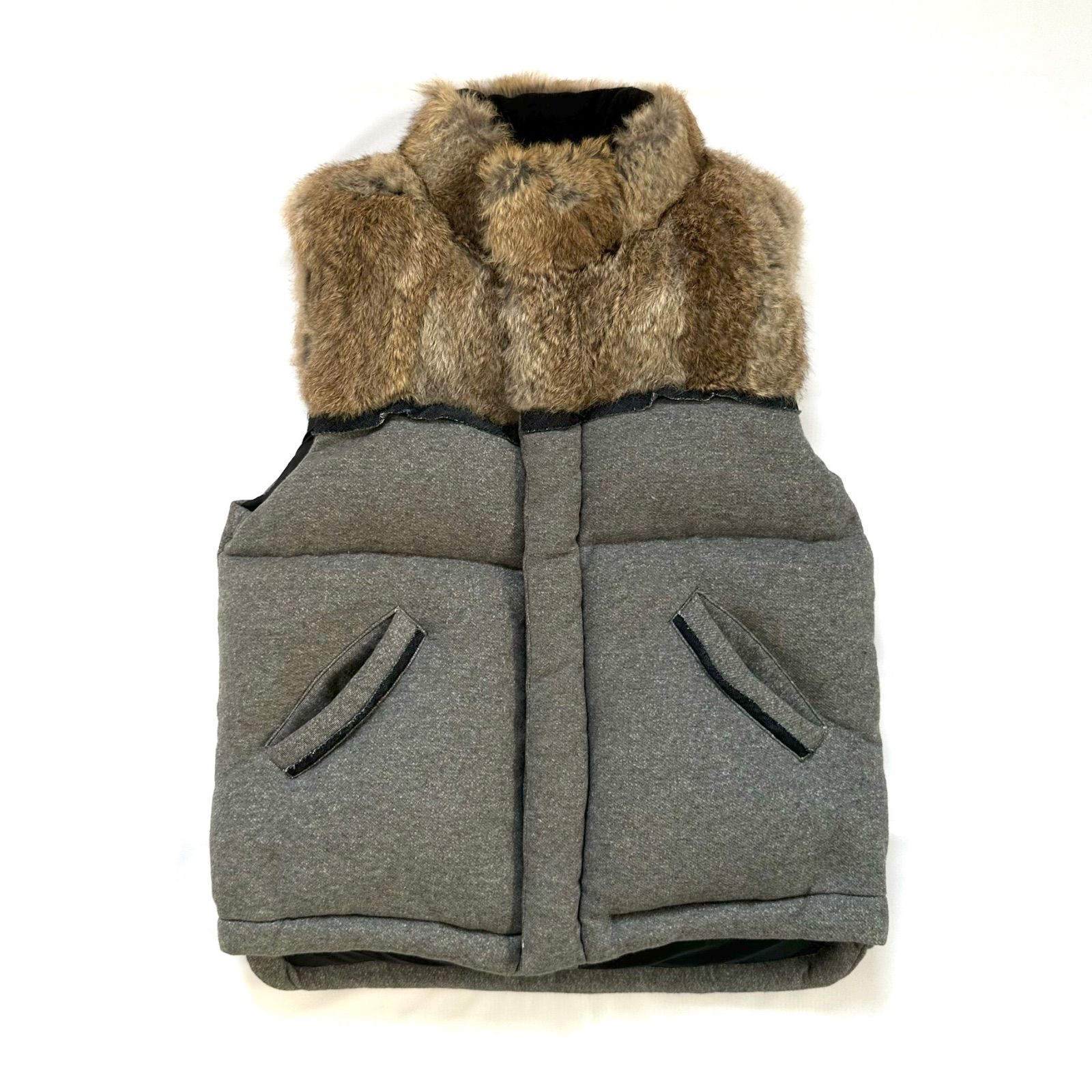 MIHARAYASUHIRO ミハラヤスヒロ ダウンベスト ラビットファー MIHARA YASUHIRO Down Vest ミハラヤスヒロ ラビットファー ダウン