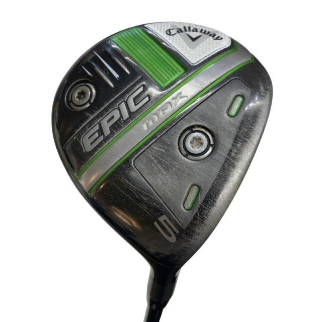 キャロウェイ EPIC MAX 5W フェアウェイウッドATTAS 55S中古品 中古】 キャロウェイ EPIC MAX 5W フェアウェイウッド FW リシャフト