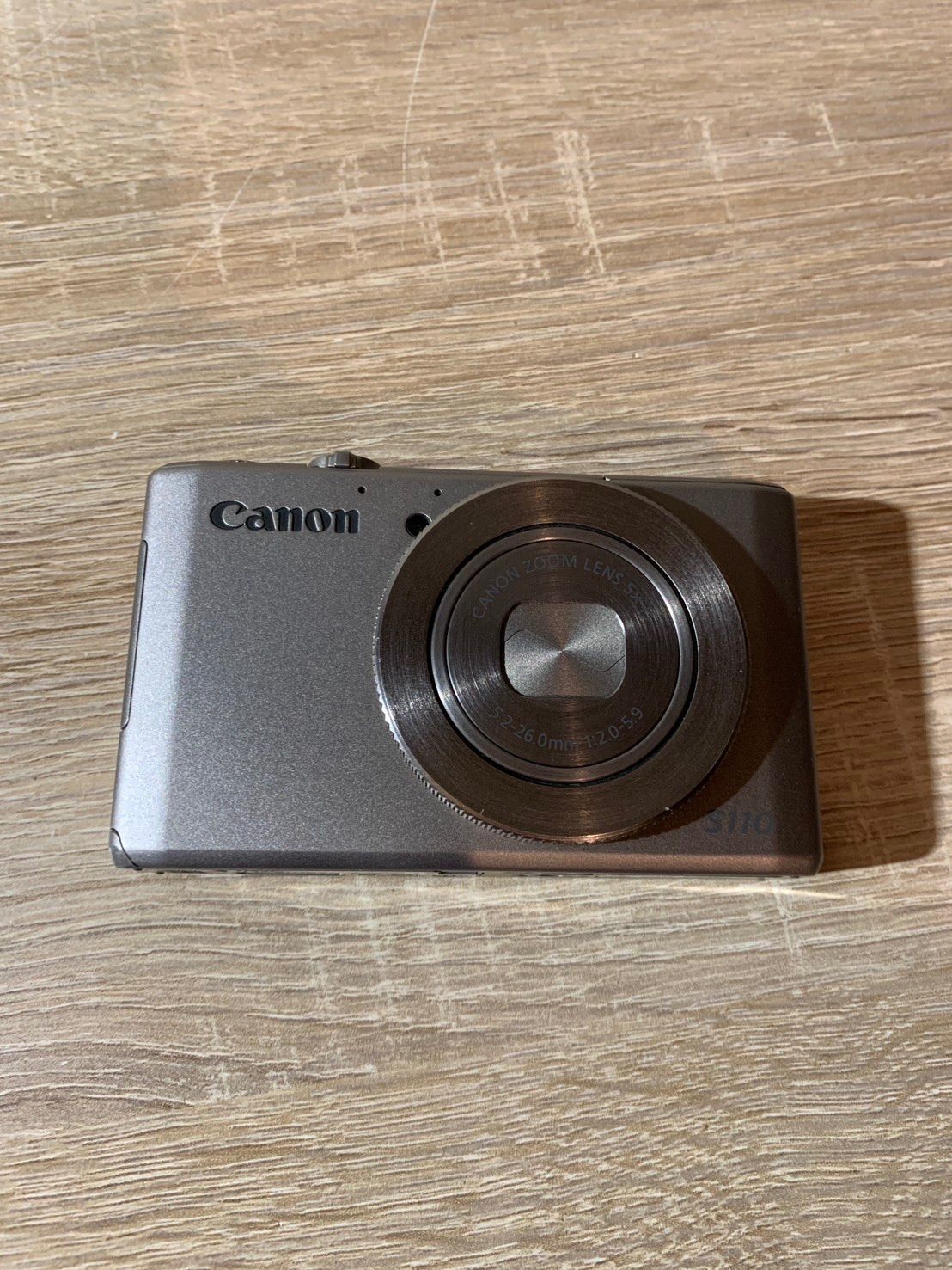7455 Canon PowerShot S 110 シルバー 品 バッテリー付属