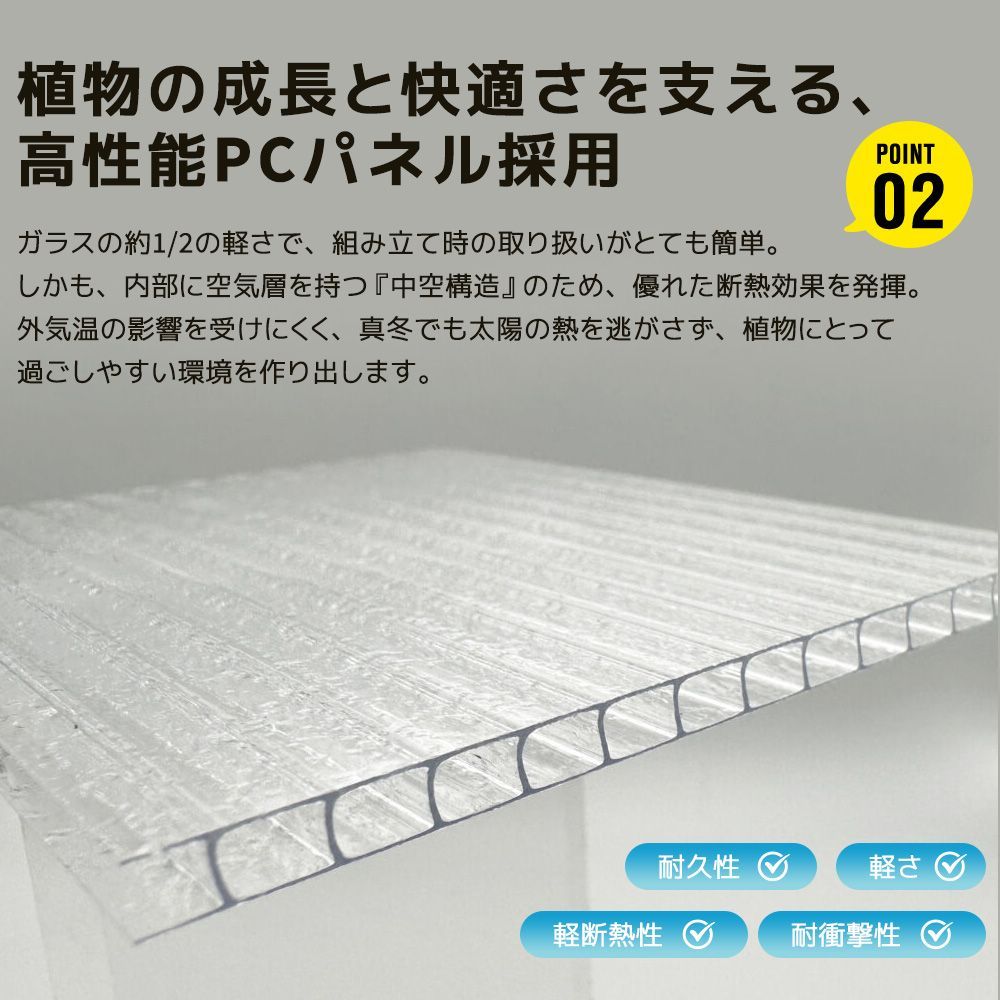 新作 温室付き物置 屋外 大型 倉庫 大型物置 戸外収納庫 補強フレーム