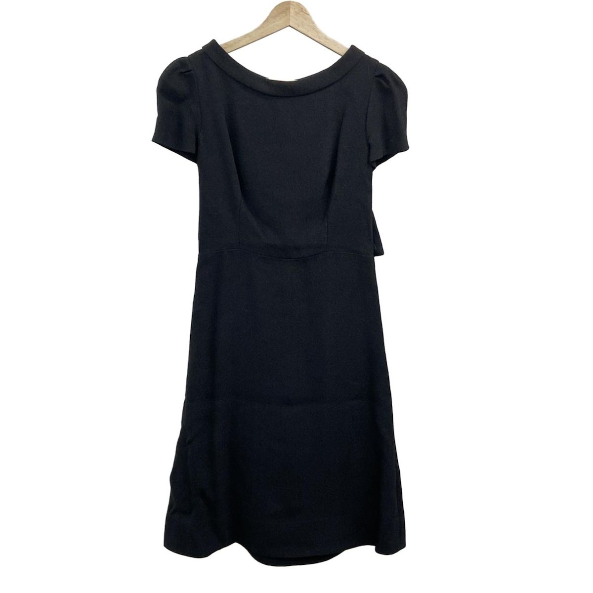 PRADA(プラダ) ワンピース サイズ38 S レディース美品 - 黒 クルー