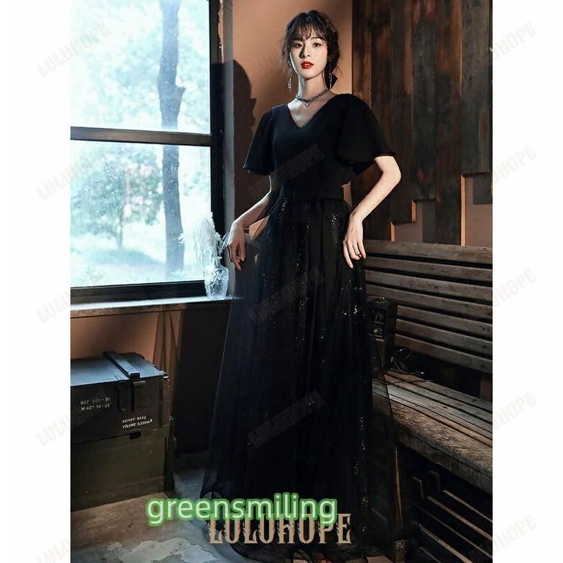 ロングドレス 演奏会 母親 結婚式 袖付き キラキラ 演奏会 結婚式