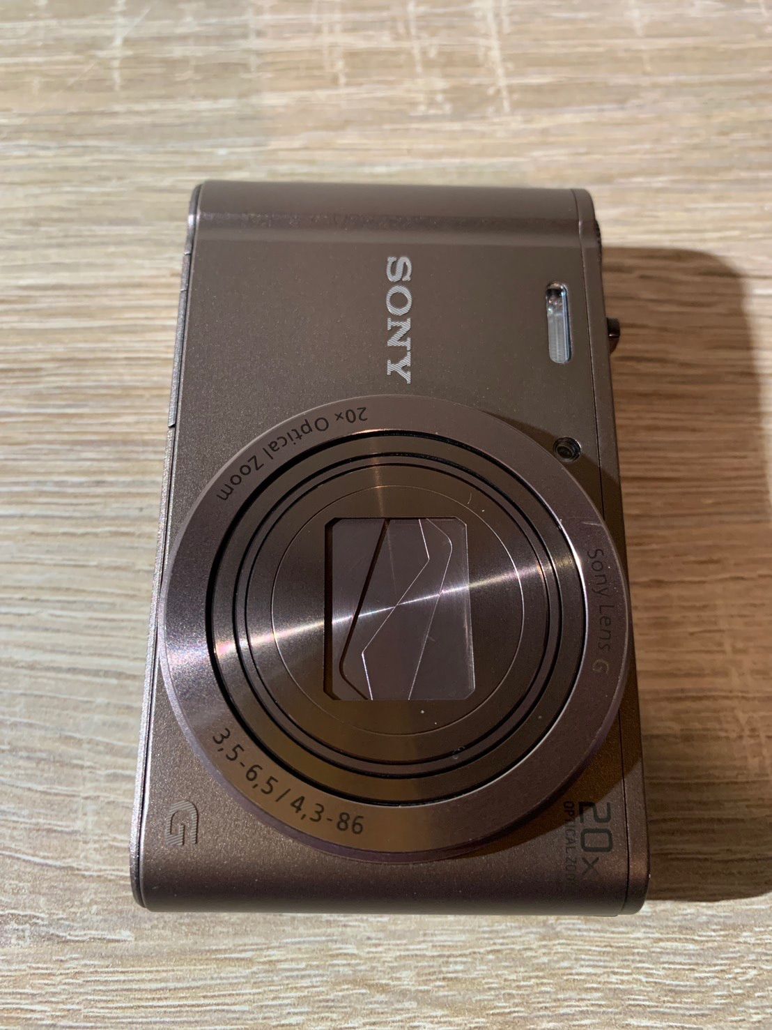 7457 Sony Cyber Shot DSC WX 300 ブラウン バッテリー付属