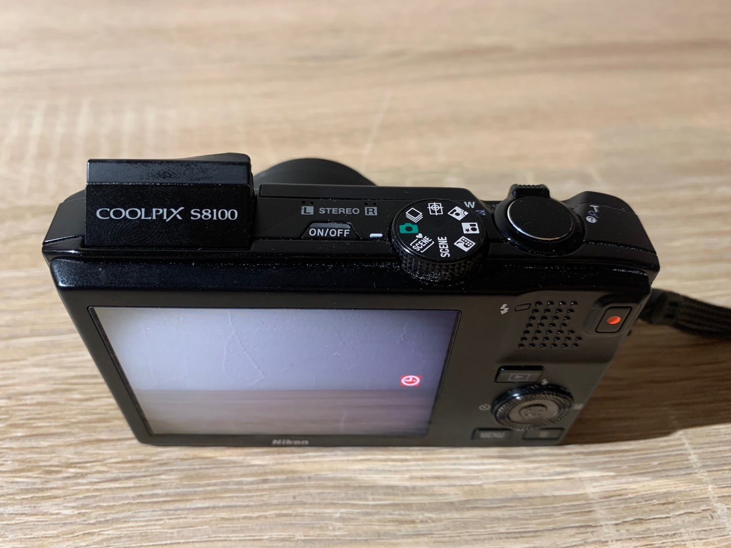 7458 Nikon COOLPIX S8100 ブラック 動作確認済み バッテリー付属