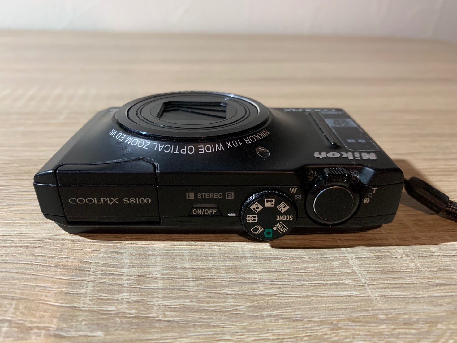 7458 Nikon COOLPIX S8100 ブラック 動作確認済み バッテリー付属