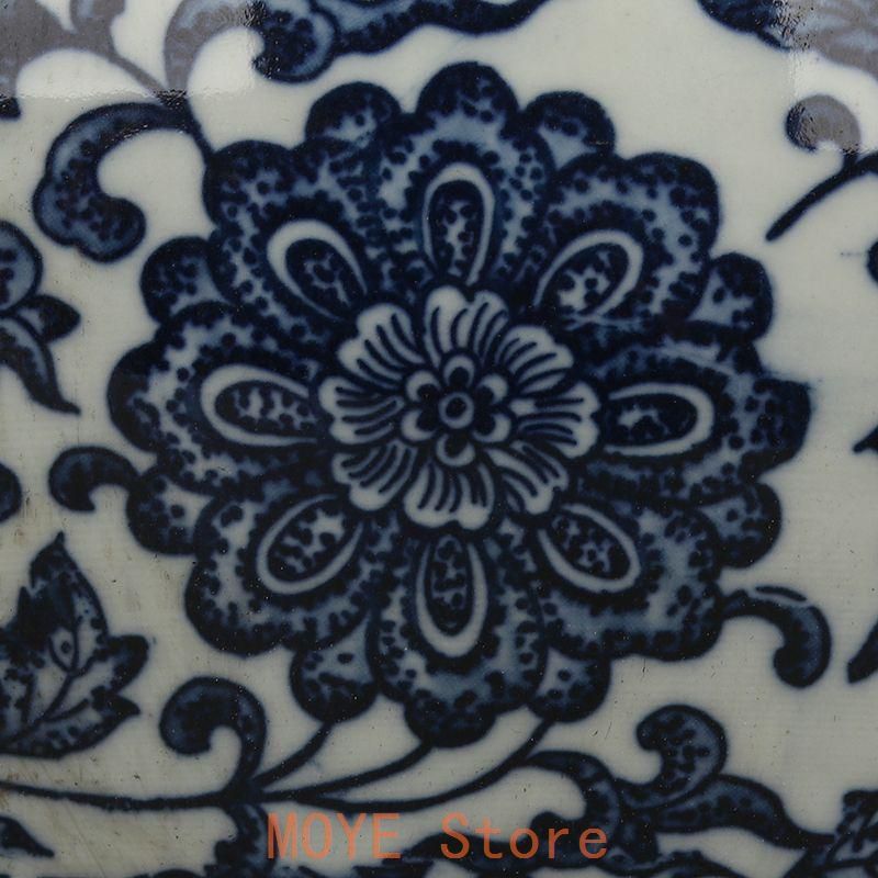 青花鳳凰缠枝文将軍罐 景徳鎮美術陶器 青花鳳凰缠枝文将軍罐 景徳鎮美術陶器 青花鳳凰缠枝文将軍罐 景徳鎮