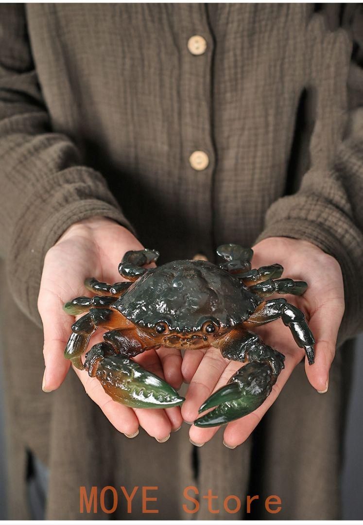 カニ 茶寵 茶道具 香道具 装飾品 工芸品 美術品 置物 - メルカリ