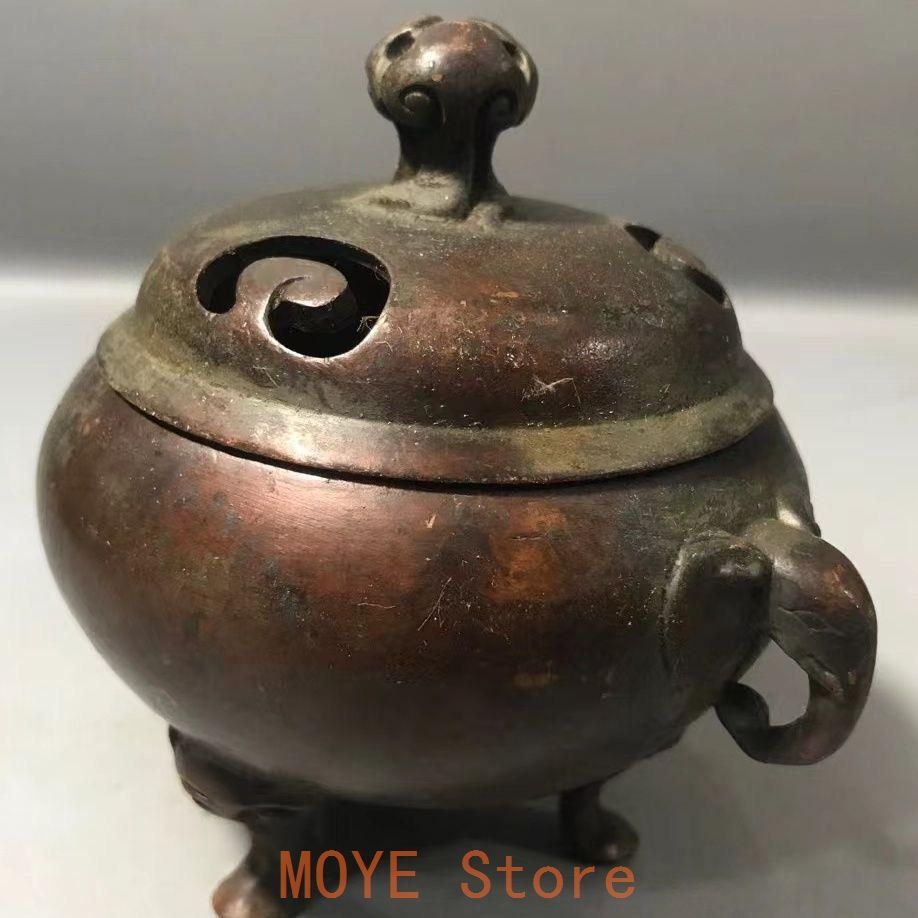 銅製 香炉 香道具 茶道具 装飾品 工芸品 置物 銅製弔炉 香炉 工芸香道具 茶室書斎置物 銅製弔炉 香炉 工芸香道具