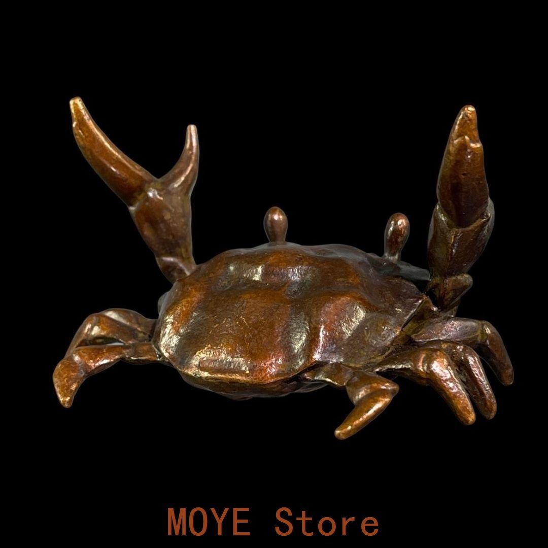 カニの置物 茶寵   茶道具  香道具  装飾品  工芸品 美術品 置物 陶磁器 カニの置物 茶寵 茶道具 香道具 装飾品 工芸品 美術品 置物 陶磁器
