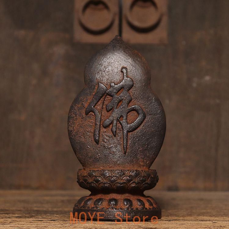 鉄器 鉄仏 蓮華仏坐像 現代工芸品 美術品 置物 【公式通販】