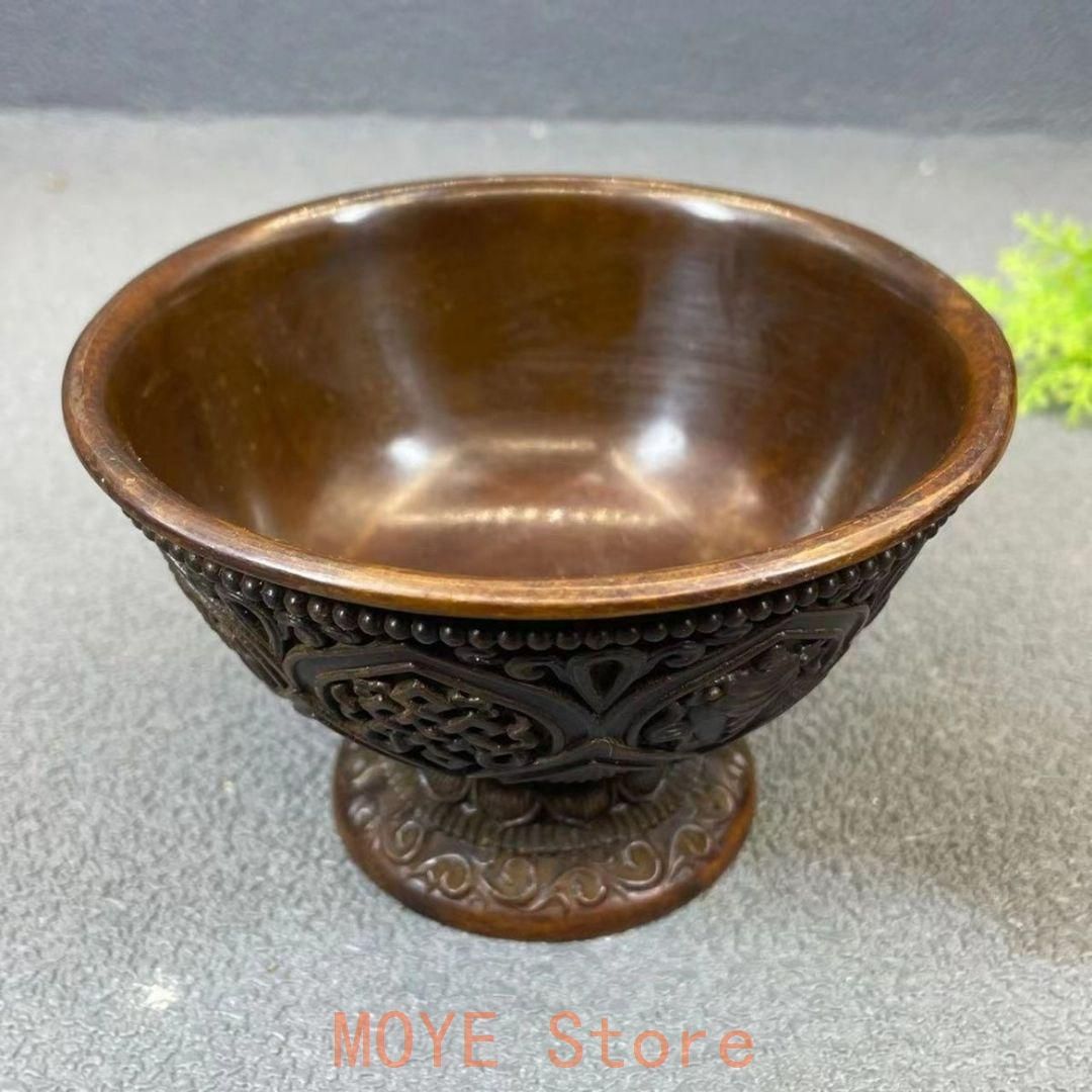 八宝吉祥碗 浄水杯 装飾品 現代工芸品 美術品 置物 - メルカリ