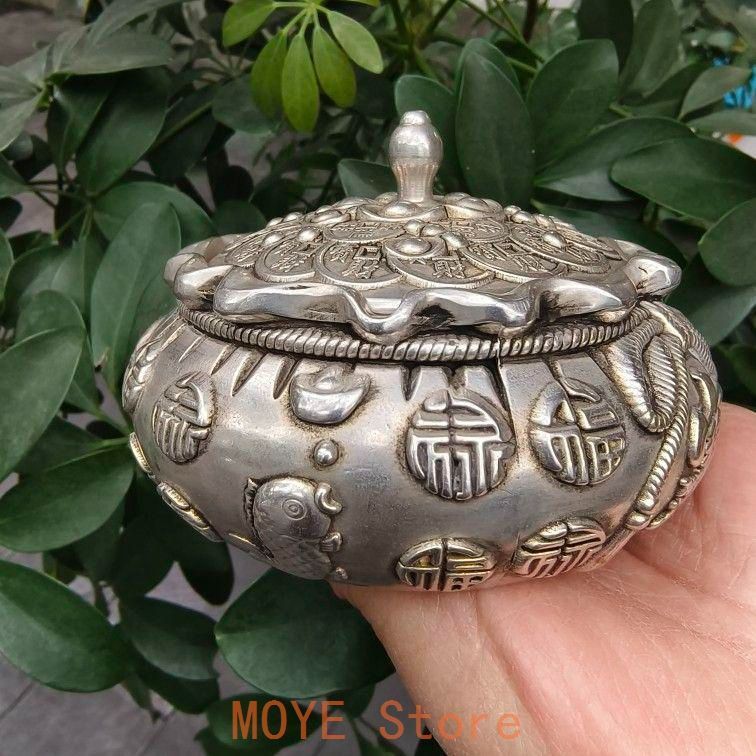 銅 細工 金銀満倉銭袋貯蔵タンク 工芸品 美術品 置物 美術品・アンティーク・コレクション 銅 細工 金銀満倉銭袋貯蔵タンク