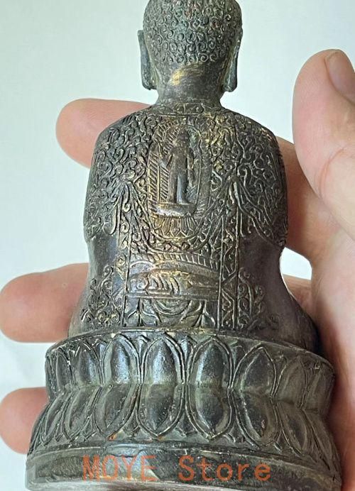 仏教美術 中国 仏像 小仏像 銅製 銅器 - メルカリ