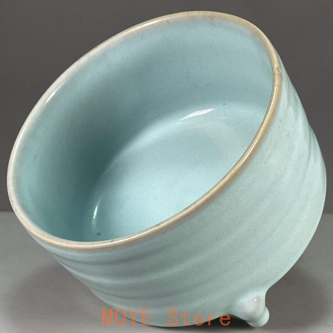 中国 汝窯 青磁 香炉 陶器 陶芸 香道具 仏具 官窯 青釉 中国 汝窯 青磁 香炉 陶器 陶芸 香道具 仏具 官窯 青釉 - メルカリ