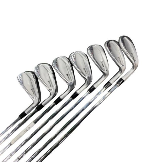 中古】 ダンロップ SRIXON ZX4 8S アイアンセット IR 純正特注シャフト