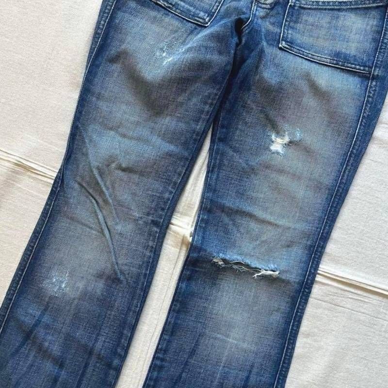 希少 00s archive アーカイブ古着 DIESEL ディーゼル ダメージ加工