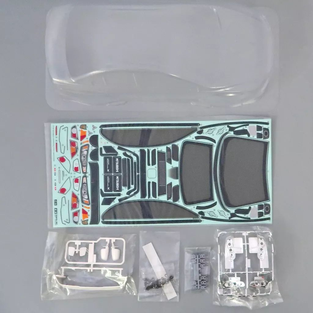 新品】ラジコン 1/10 RC 三菱ランサ－エボリュ－ションX スペアボディ