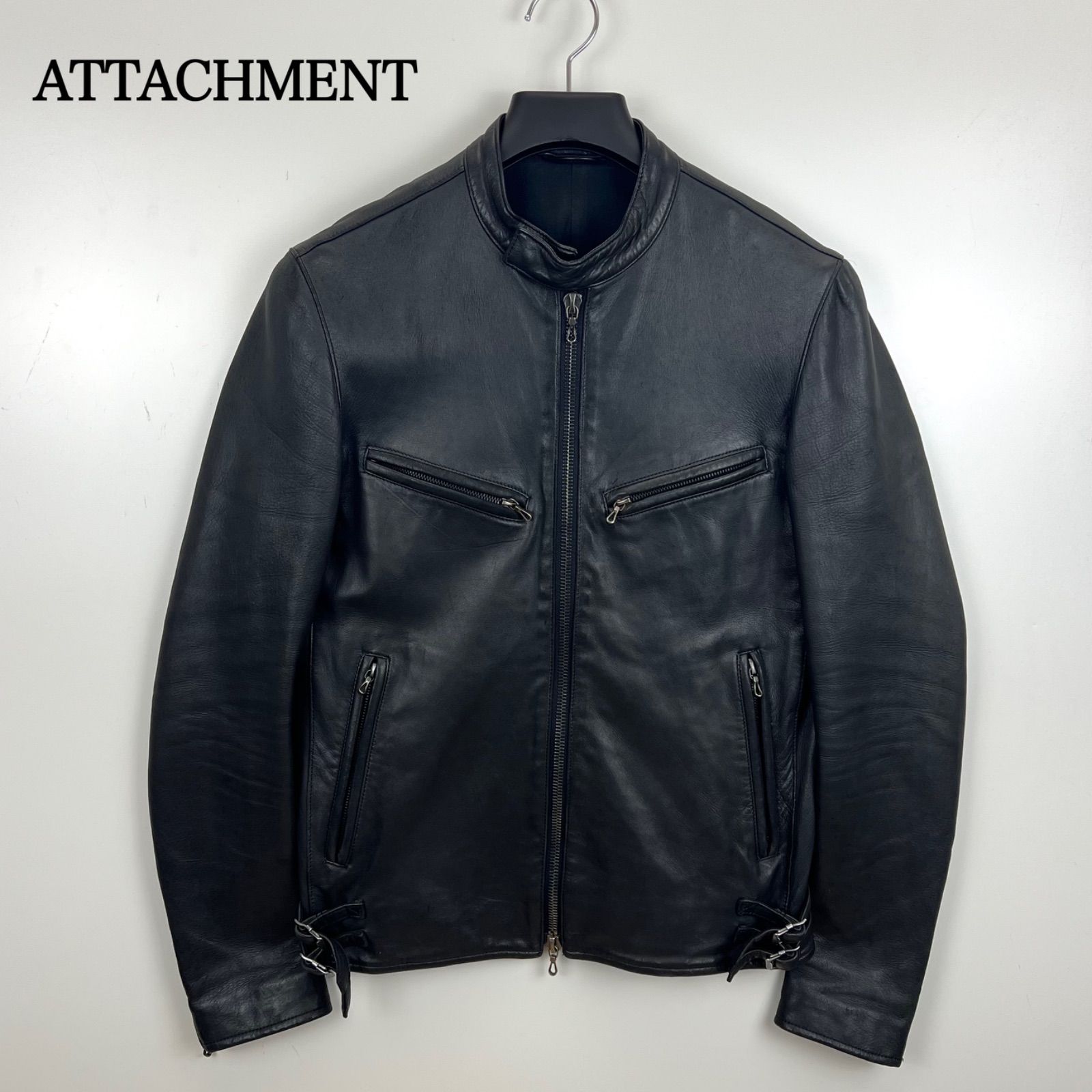 ATTACHMENT JAPAN archive SHEEP skin Leather riders jacket 1