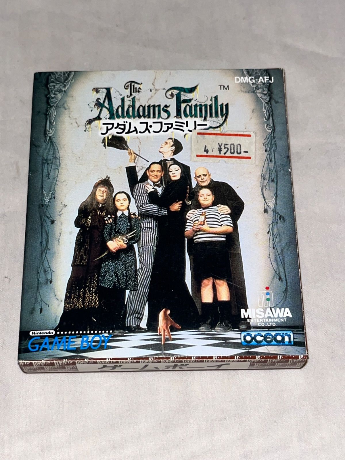 アダムス・ファミリー ゲームボーイ激レアソフト✨ レア】アダムスファミリー ☆ゲームボーイ☆ - メルカリ