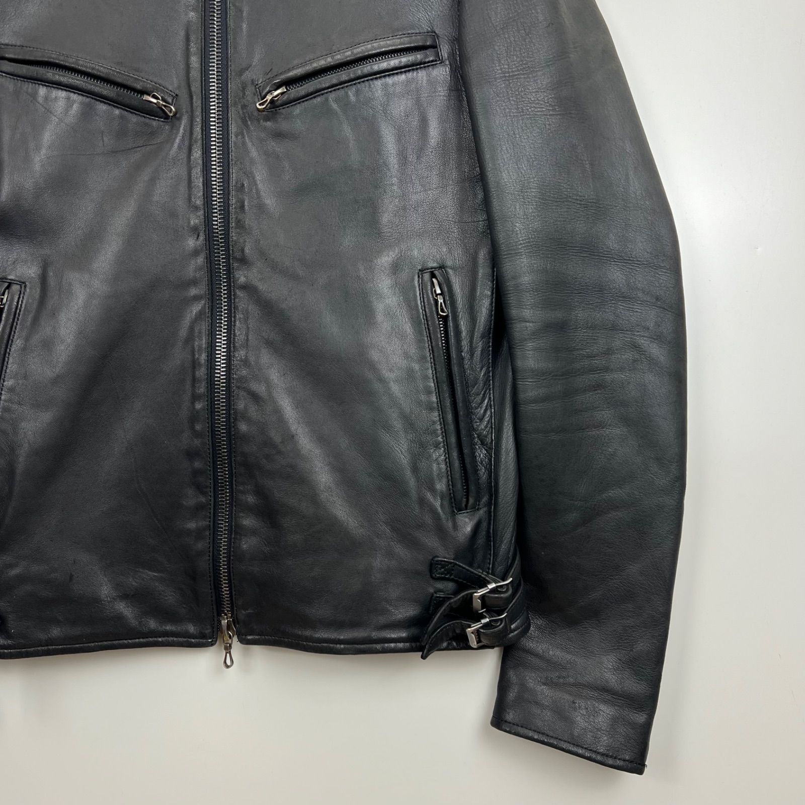 ATTACHMENT JAPAN archive SHEEP skin Leather riders jacket 1