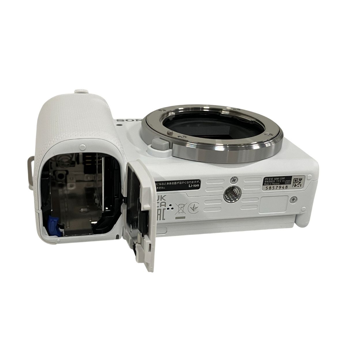 SONY ZV-E10 ホワイト + SELP1650 レンズ 新品)SONY (ソニー) VLOGCAM ZV-E10 ダブルズームレンズキット ZV-E10Y